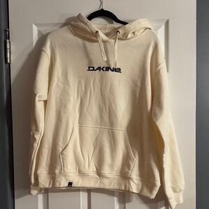 Dakine Off-White Hoodie with Logo